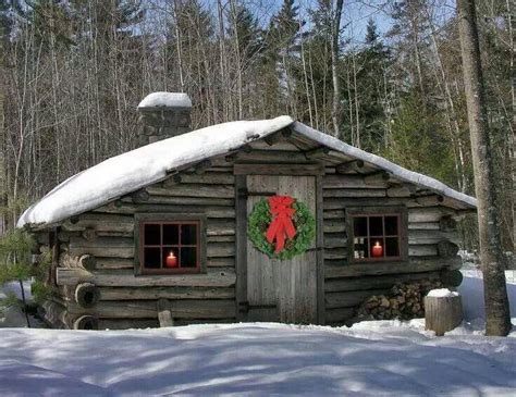 Christmas Time In The Mountain Chalet Bois Cabane En Rondins Cabane