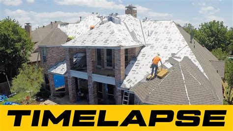 Timelapse Texas Roof Restoration Nwc General Construction Youtube