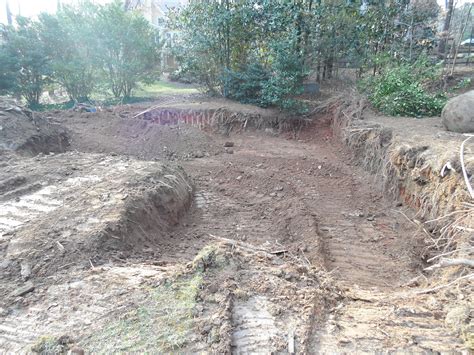 Many debris pits made were dug away from the homes being built along the property lines and most of the time shared by more than one property. Massive sinkhole in this backyard we repaired in ...