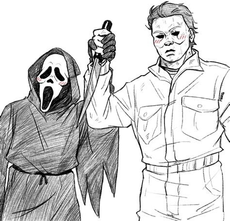 36 Printable Michael Myers Coloring Pages Norienordean