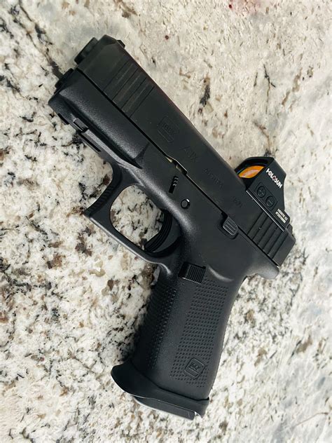Glock 43x MOS, Holosun 507k x2, Empire Katana Magwell : r/Glock43X
