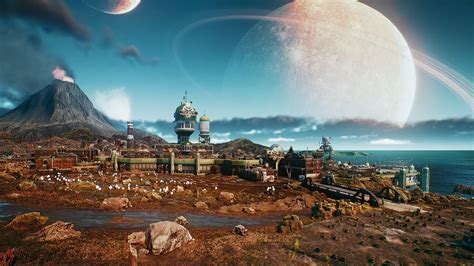 Outer Worlds Is Beautiful 4k Ultra Graphics Showcase Youtube