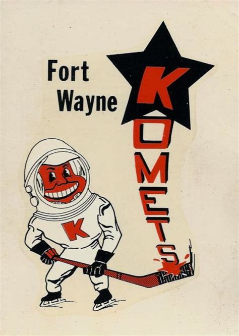 Fort Wayne Komets Sticker Hockeygods