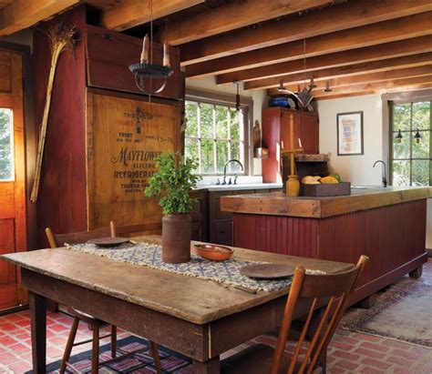 Saltbox house plan 64402 | total living area: Folk Art in a Reproduction Saltbox - Old-House Online ...