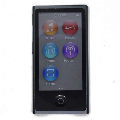 Apple Ipod Nano 7th Generation 16gb Black Mp3 Player In Camden
