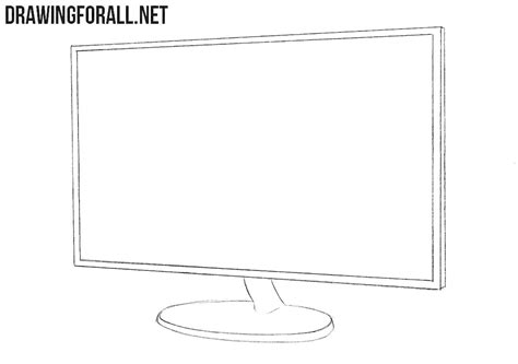 How To Draw A Monitor