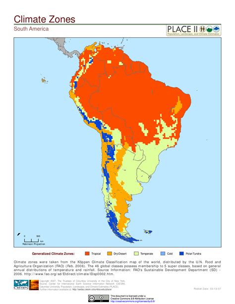 Climatic Zones Of South America Time Zone Map Map South America