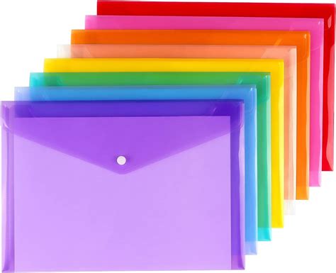 Buy Tamaki 8 Pack Plastic Envelopes Poly Envelopes Clear Document