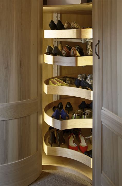 Shoes Rack 26 Rotating Suspended Shoe Shelves Shoe Storage Solutions Homebnc Proj Shoe