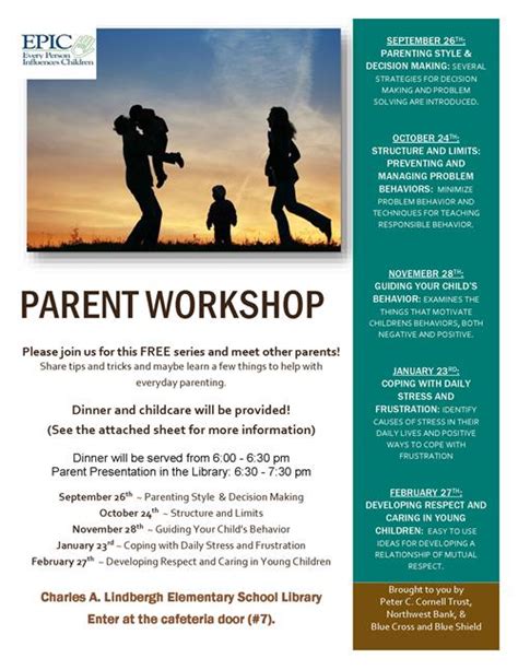 Epic To Present Parent Workshop Series