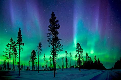 Hd Wallpaper Abisko National Park Northern Lights Aurora Borealis
