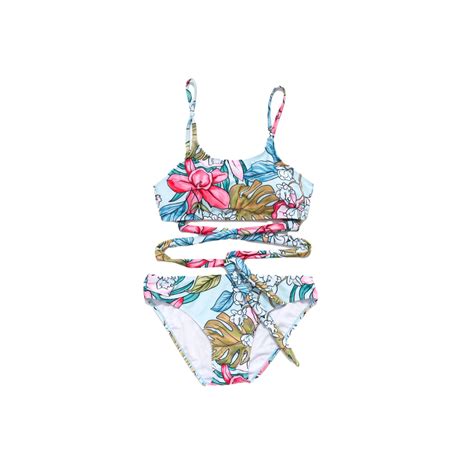 Sandcastle Lagoon Two Piece Swimsuit Blueberry Bay