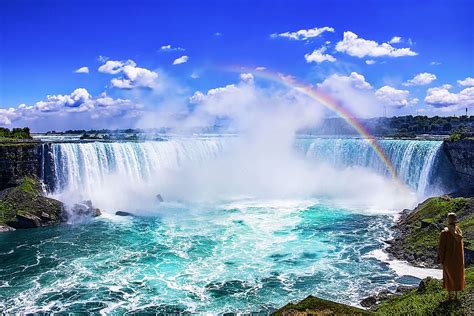 Hd Wallpaper Niagara Falls Canada Ontario Waterfall Waterfalls