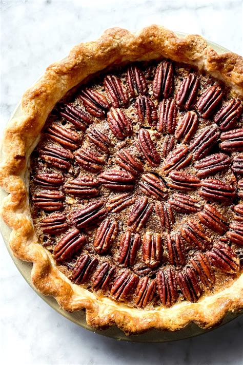 The Best Pecan Pie Without Corn Syrup Foodiecrush Com