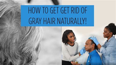 How To Get Rid Of Gray Hair Naturally Stop Premature Graying Blackstrap Molasses Hair Mask