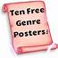 Free Genre Posters  Literary Readyteachercom