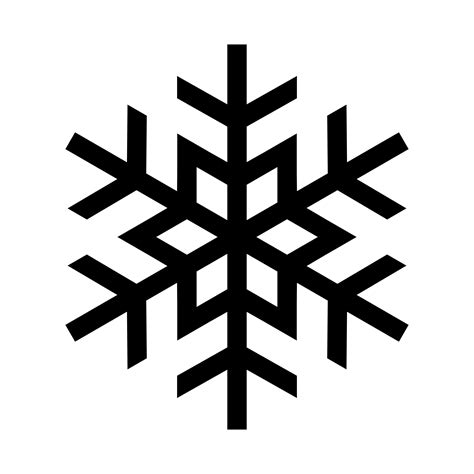 Snowflake Vector Icon 551230 Vector Art at Vecteezy