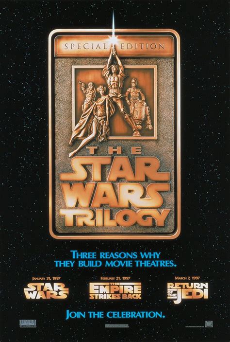 40 Years Of Star Wars Anniversary Posters Star Wars