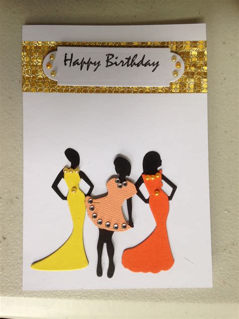 Fashion Ladies Birthday Card Cards Handmade Birthday Cards Cards