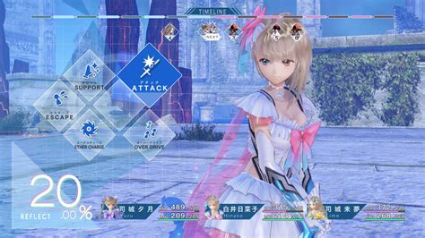 Role Playing Game Blue Reflection Launching On Pc Playstation 4 This