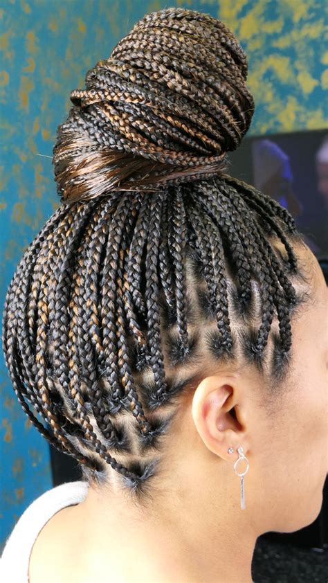 knotless braids box braids styling braided hairstyles braided hairstyles updo