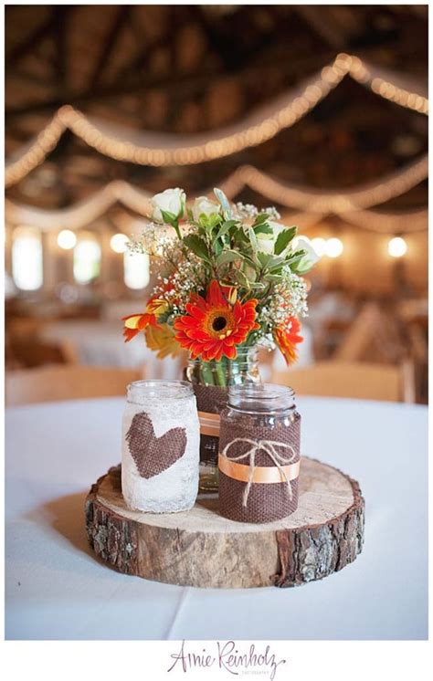 12 Simple Rustic Wedding Centerpieces Youve Got To See