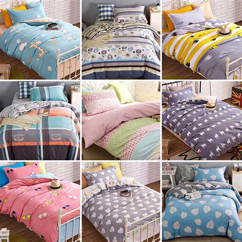 It's a place where teens do homework, hang with friends, express a white bedroom set serves as the perfect backdrop for adding pops of color and patterns with pillows and bedding. Free shipping!!Cute cartoon bedding sets teens kids,twin ...