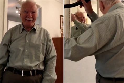 Old Is Gold Grandpa Shows Off His New Do And Reddit Loves It