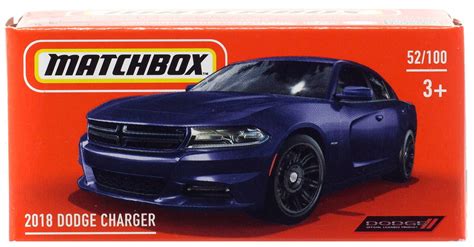 Matchbox Power Grabs 2018 Dodge Charger Diecast Car
