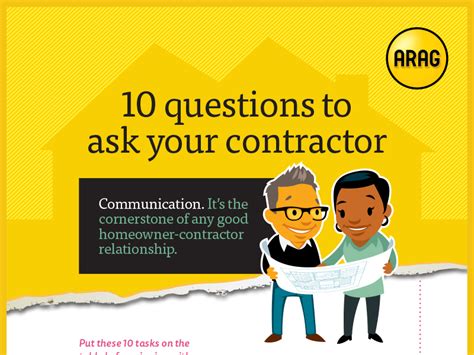 10 Contractor Questions To Nail Down