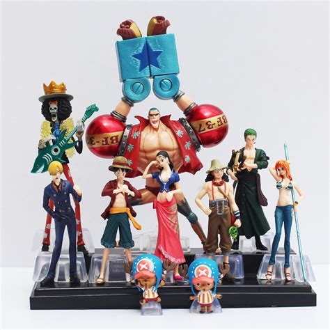 One Piece Action Figure 10pcsset Set Collection The 2