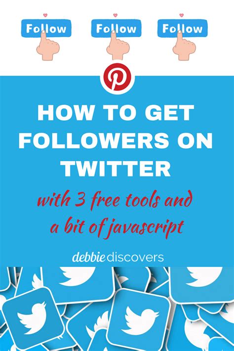 How To Get Followers On Twitter Pin This How To Get Followers Get More Followers Free Tools