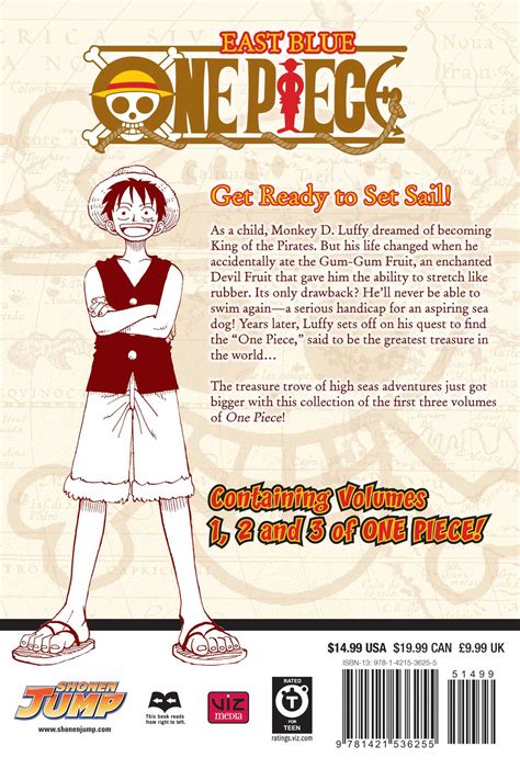 One Piece Omnibus Edition Vol 1 Book By Eiichiro Oda Official