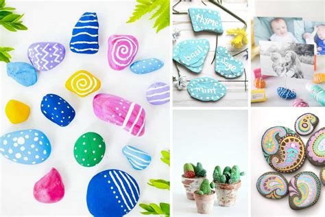 Mix · 20 Easy Rock Painting Ideas You And Your Kids Will Love