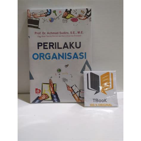 Jual Buku Perilaku Organisasi Achmad Sudiro Shopee Indonesia