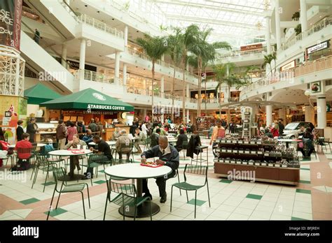 A View In The Pentagon City Shopping Mall Washington Dc Usa Stock