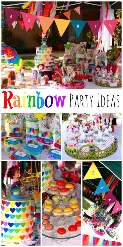 Fantastic Rainbow Girl Birthday Party Ideas Love The Decorations And
