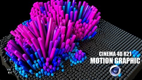 Cinema 4d R21 Motion Graphic Animation Youtube