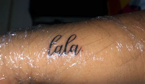 What is more, the tattoo designs and ideas out there are created keeping in mind the requirements of the type of people who are inclined to get a tattoo. Written tattoo in 2020 | Tattoo quotes, Writing tattoos ...