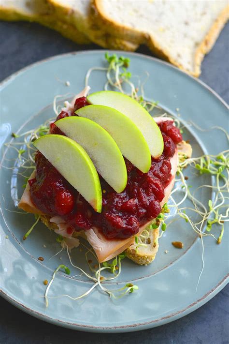 Swapping out ground turkey for beef in recipes can i substitute ground turkey all the time and in the past year created many different delicious. Meal Prep Cranberry Turkey Sandwich {GF, Low Cal} - Skinny ...