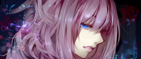 Best purple anime wallpapers and hd background images for your device! Download wallpaper 2560x1080 anime, girl, purple, hair ...
