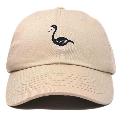 Dalix Black Flamingo Cap Dad Hats Baseball Caps Dad Hats Baseball Hats