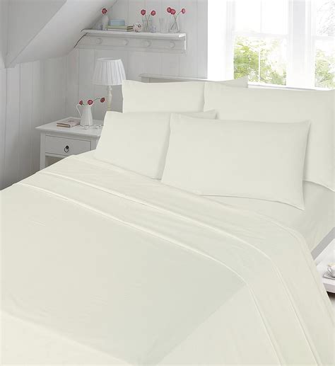 Amigozone Thermal Flannelette 100 Brushed Cotton Flat Sheets Or Pillow