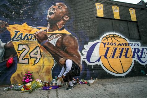 Within Hours Of Nba Star Kobe Bryants Death Street Artists Around The