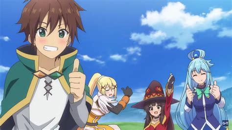 Konosuba Får Den Tredje Sesongen Av Anime Og Megumin Spin Off