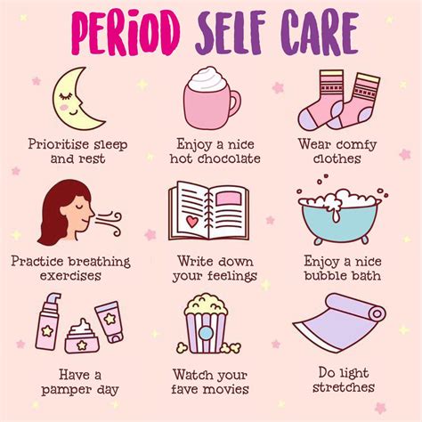 self care is very important especially on your period head to my website for perfect box for a