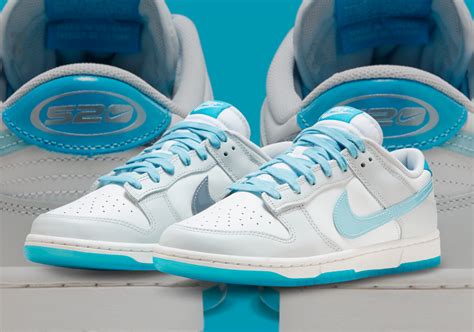 🥇 El Nike Dunk Low Aparece Con Swooshes Azules De Tpu Y La Marca 520