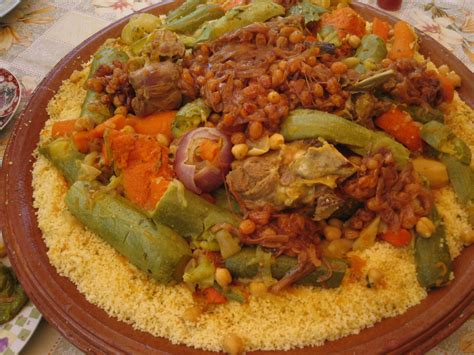 Couscous marocain traditionnel Recette de Couscous marocain