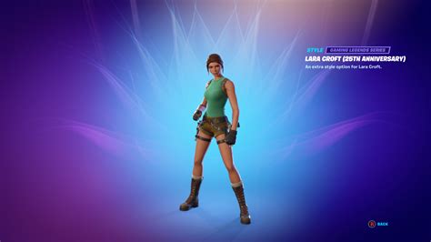 Lara In Fortnite And Square Enix Presents Croft Generation