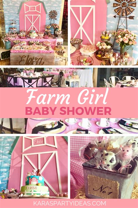 This doesn't necessarily sound incredibly exciting on the first read, but just look at these decorative paper lanterns. Kara's Party Ideas Farm Girl Baby Shower | Kara's Party Ideas